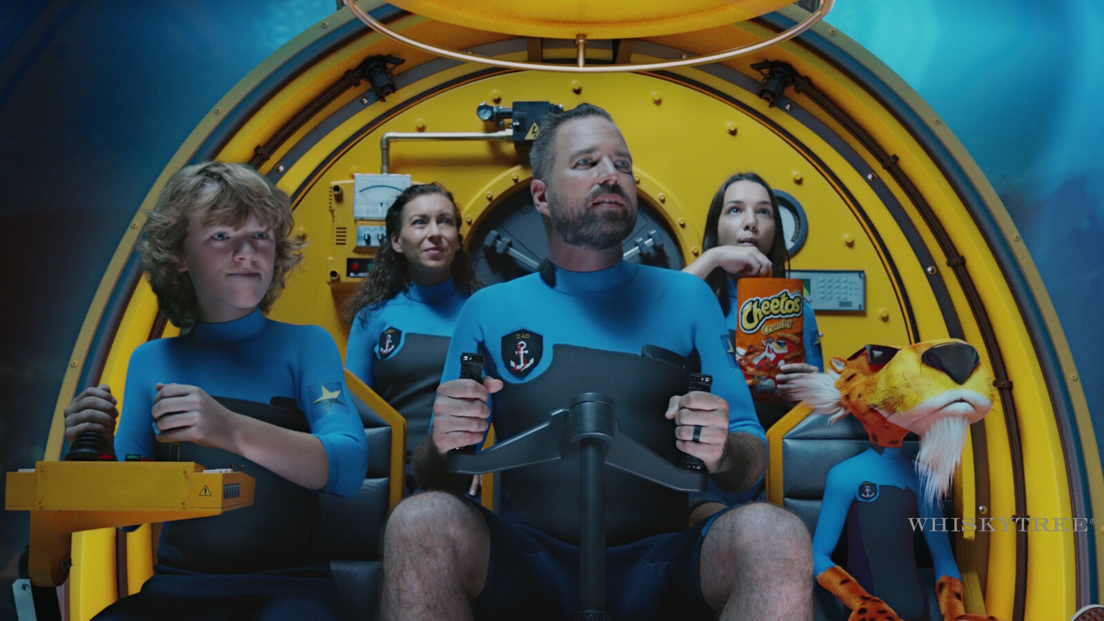 I was responsible for recreating the inside of the submarine from photogrammetry data seen in this Beluga Cheetos Commercial while working at Whiskytree. Not responsible for composition and texturing.