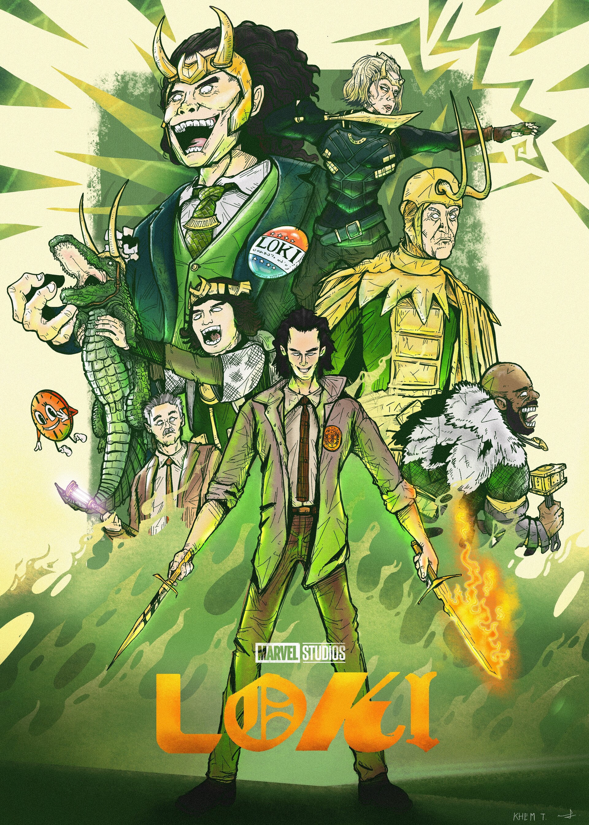 Poster Marvel - Loki