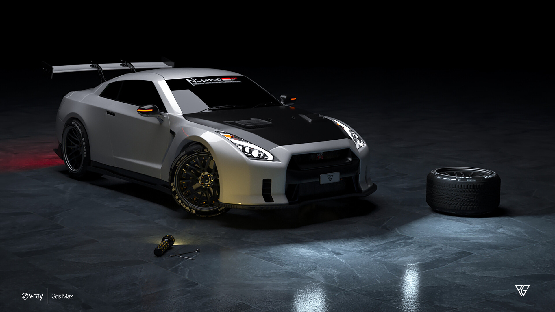 ArtStation - Nissan GTR