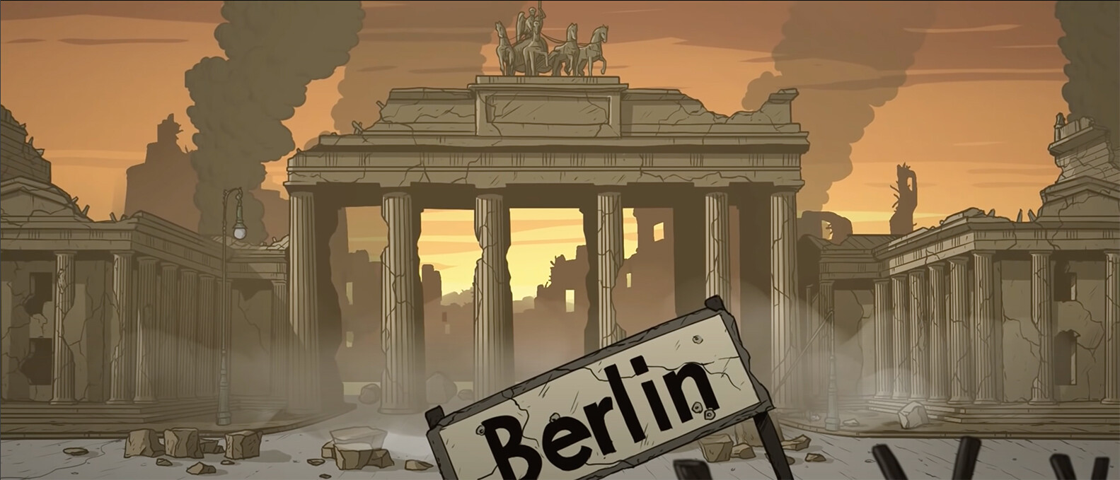 A better shot of Berlin. Again, learning what assets the art team might already have, or what might be easier for them to create.