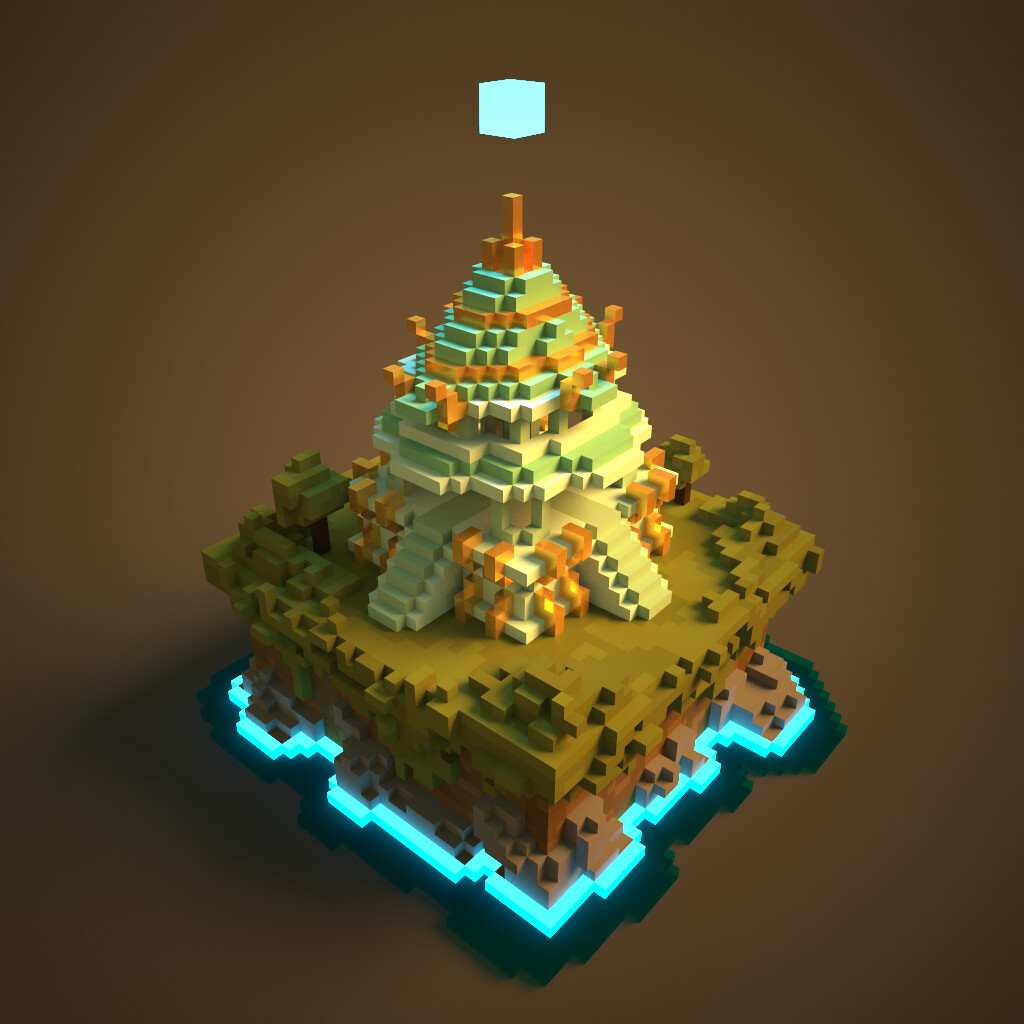 ArtStation Temple Isle