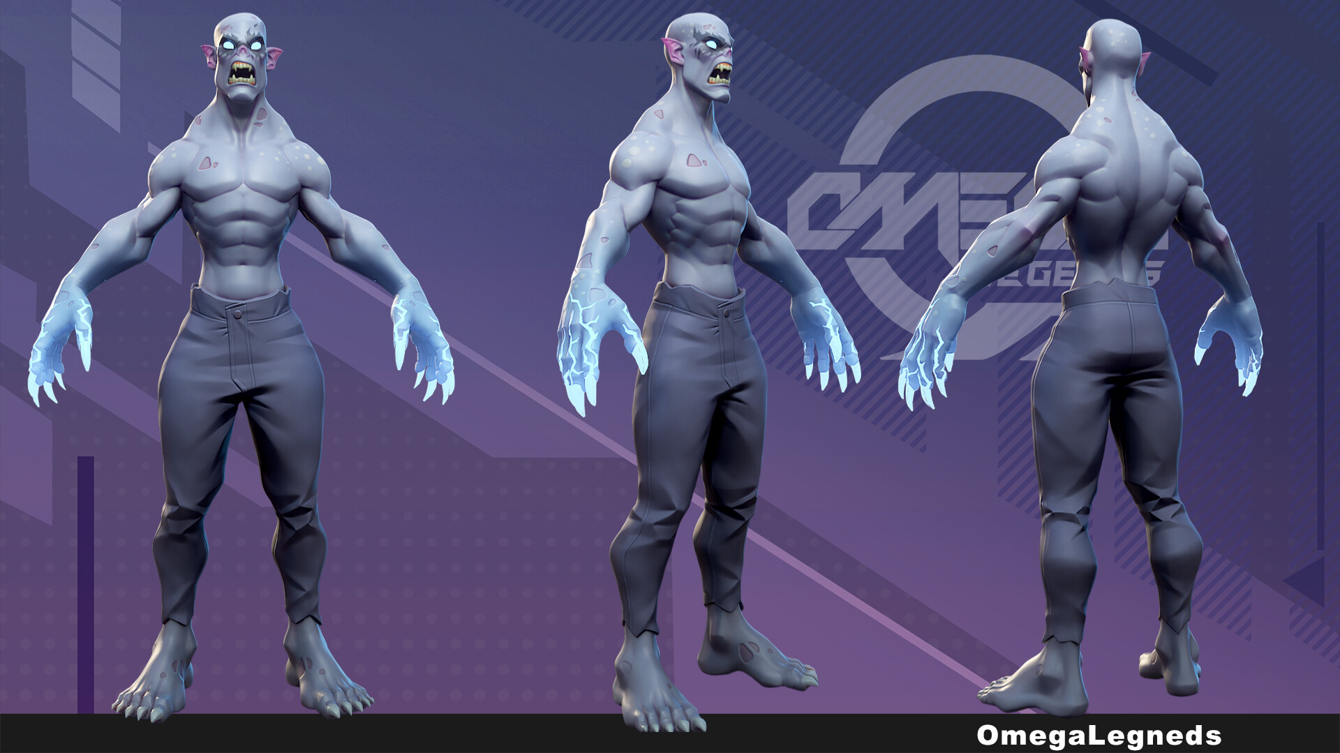 ArtStation Omega Legends Zombie for the Zombie Mode