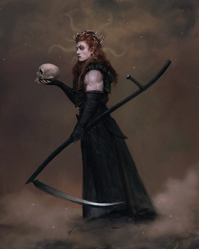 Aisling, Servant of Urgathoa by Matheus Graef : r/ReasonableFantasy