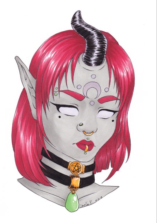 ArtStation - Red demon