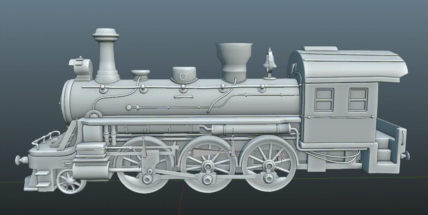ArtStation - Model Train