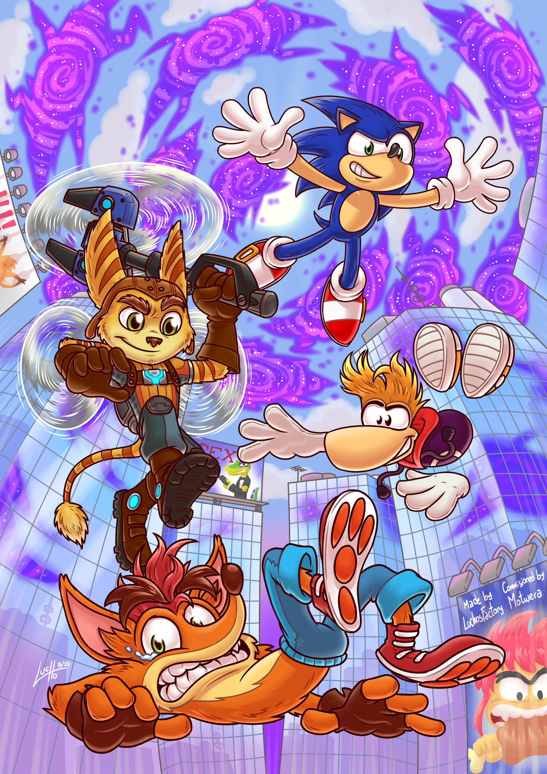 ArtStation An Awesome Crossover [FAN