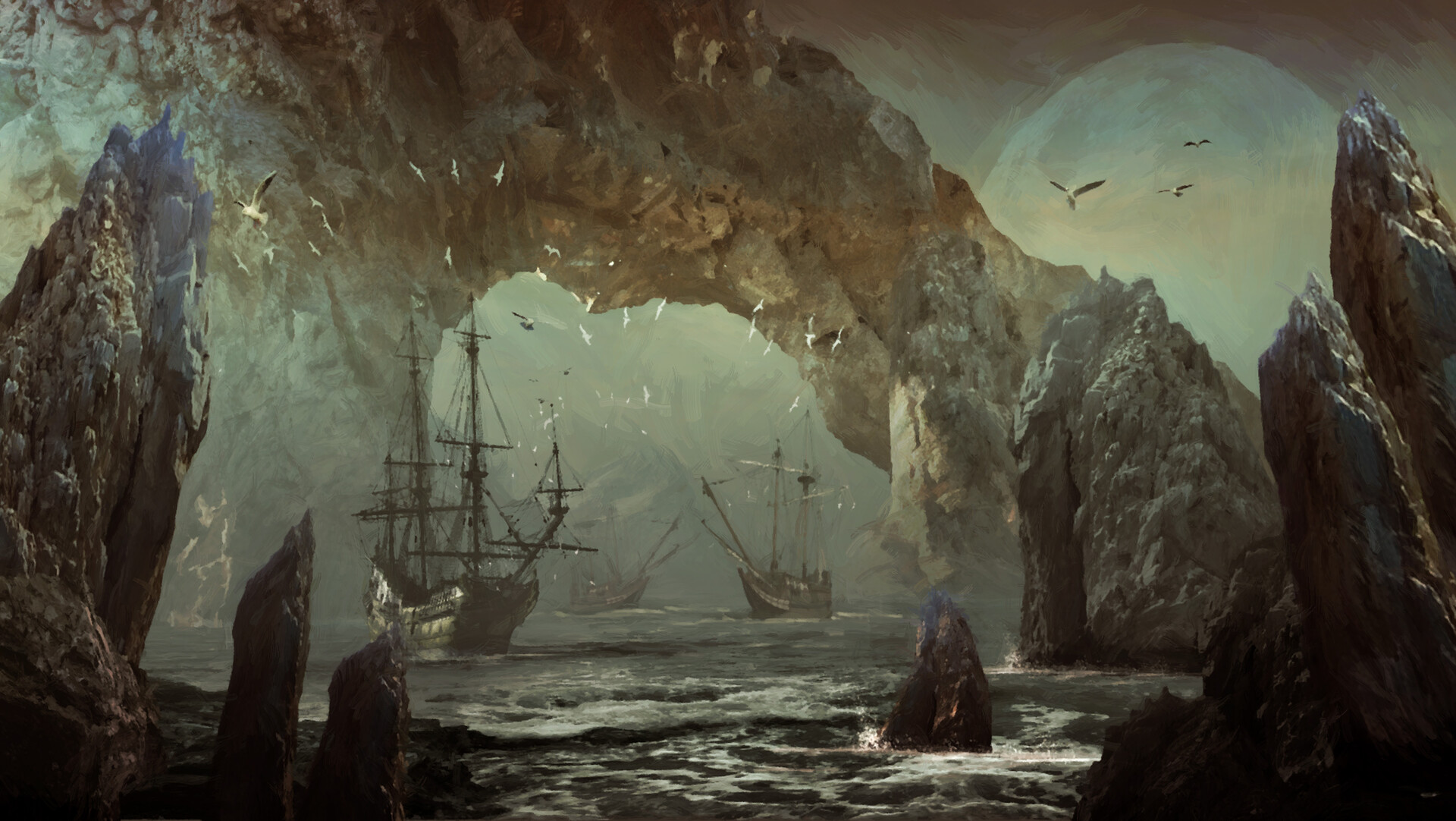 ArtStation - Pirate Cove