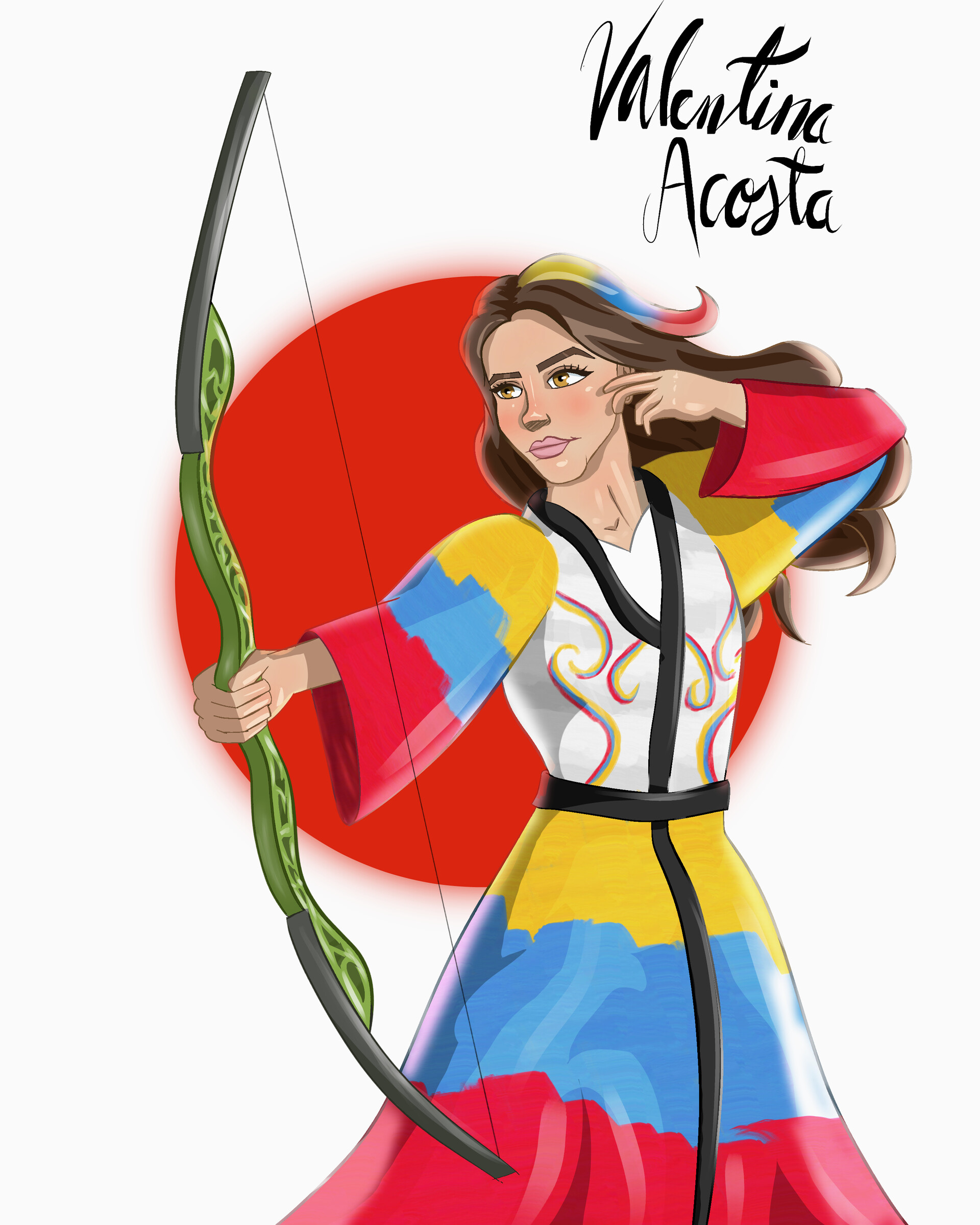 Colombian archer