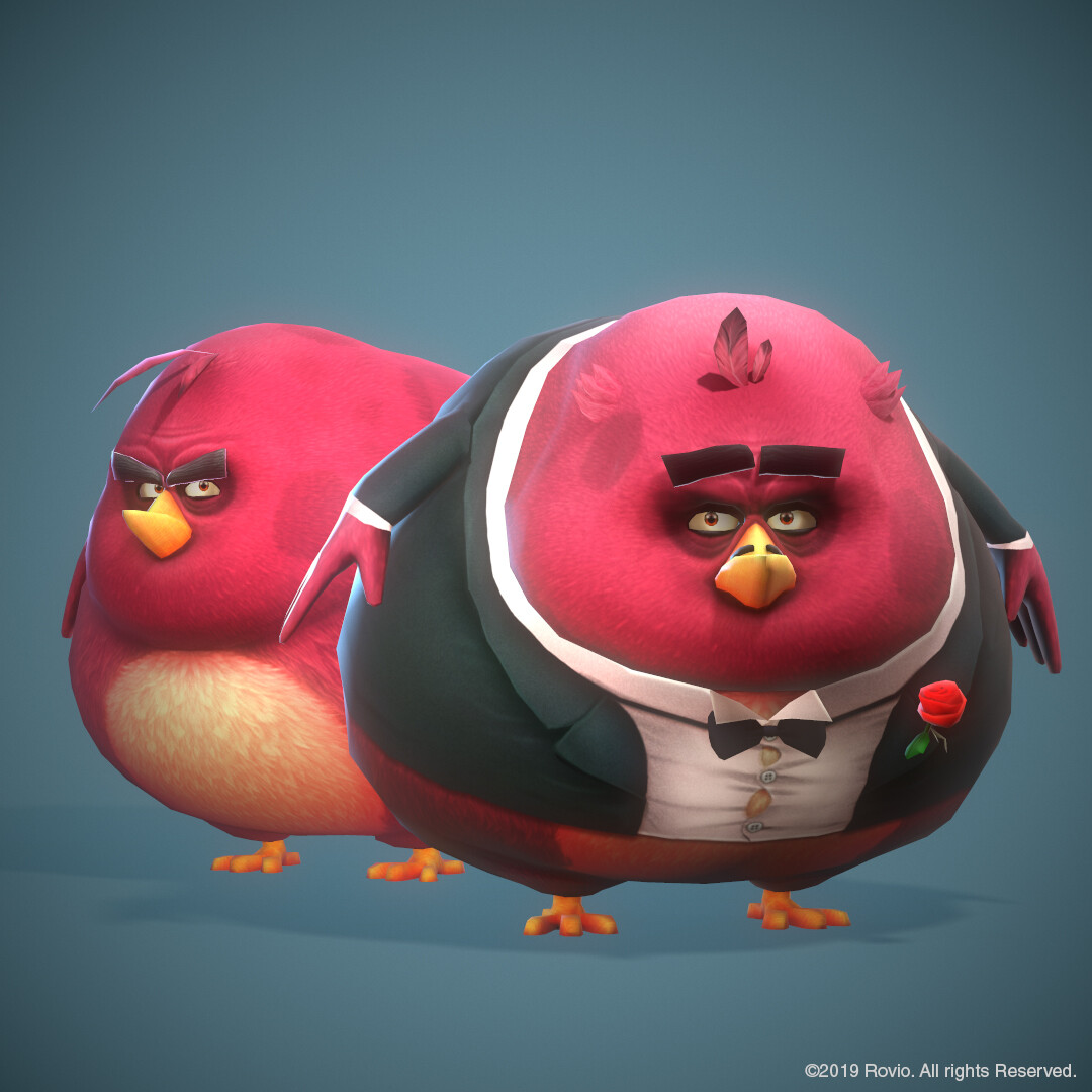 angry birds red and terence