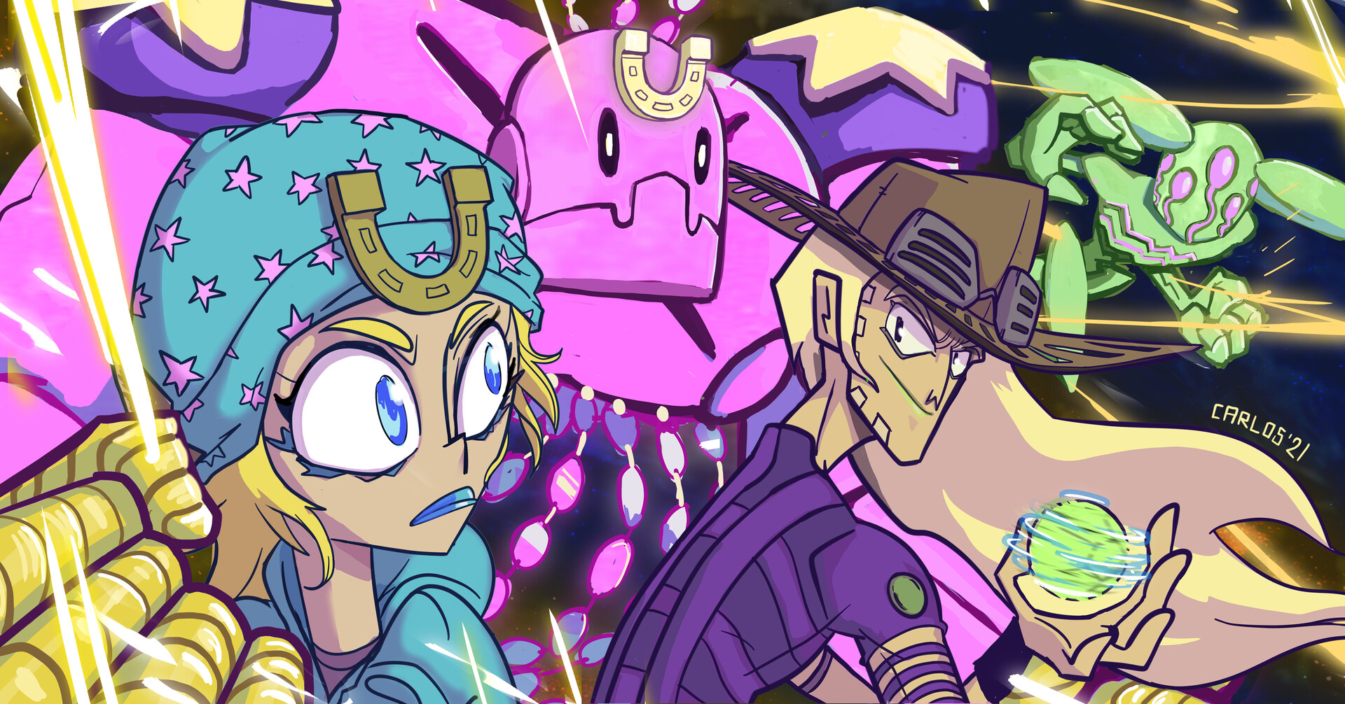 ArtStation STEEL BALL RUN