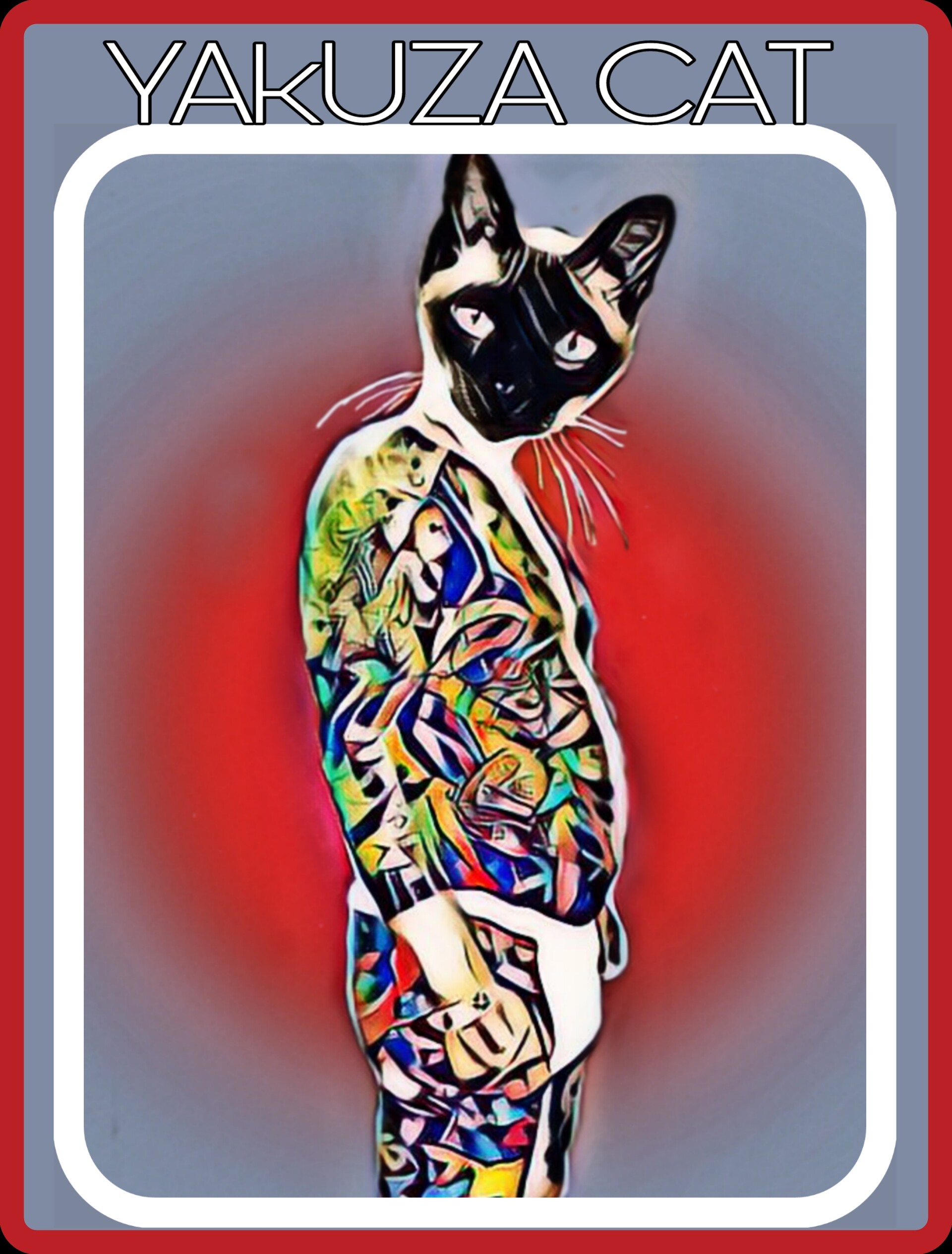 ArtStation Yakuza Cat