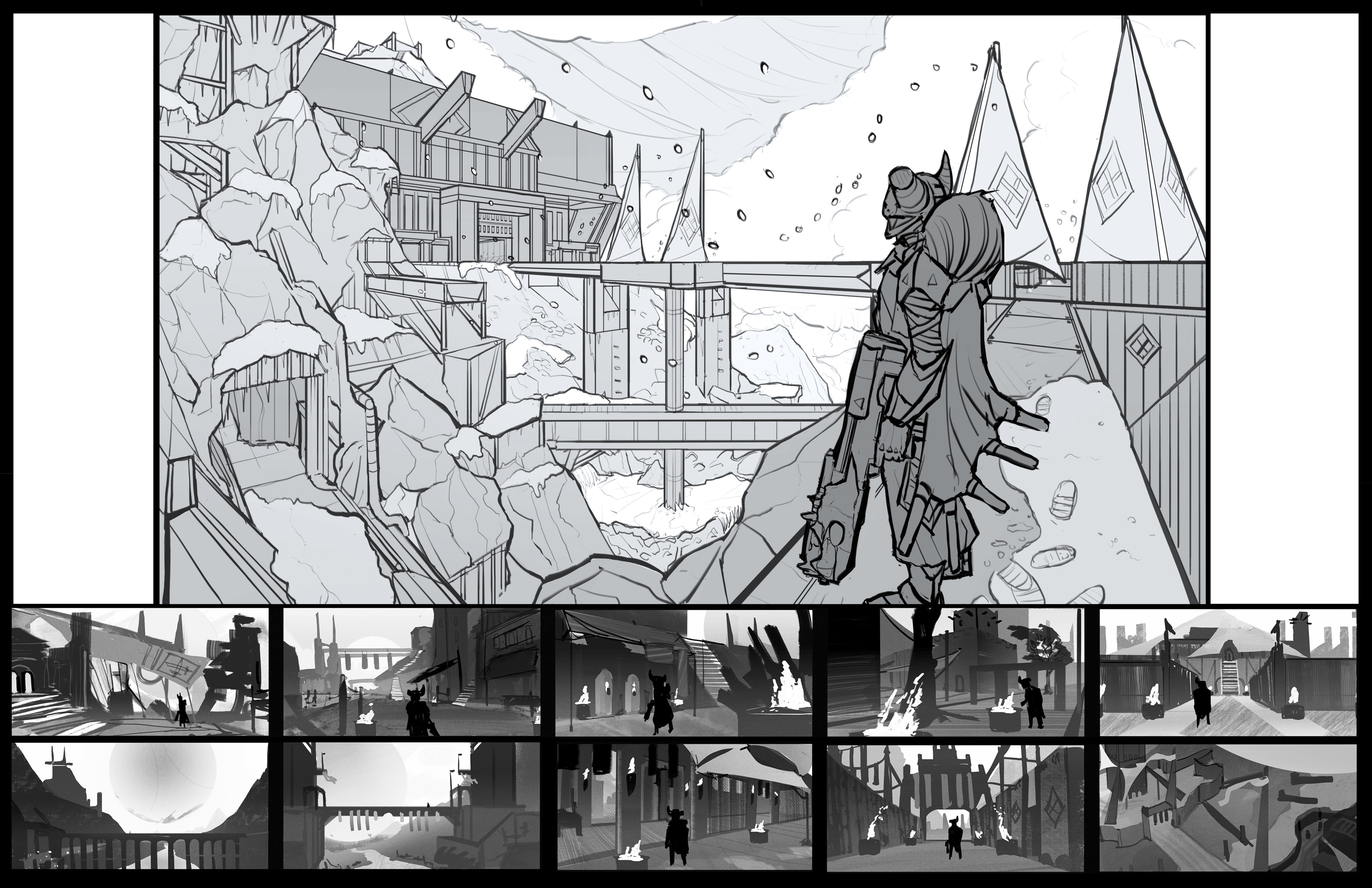Shaxx - Mountain Crucible Arena Environment