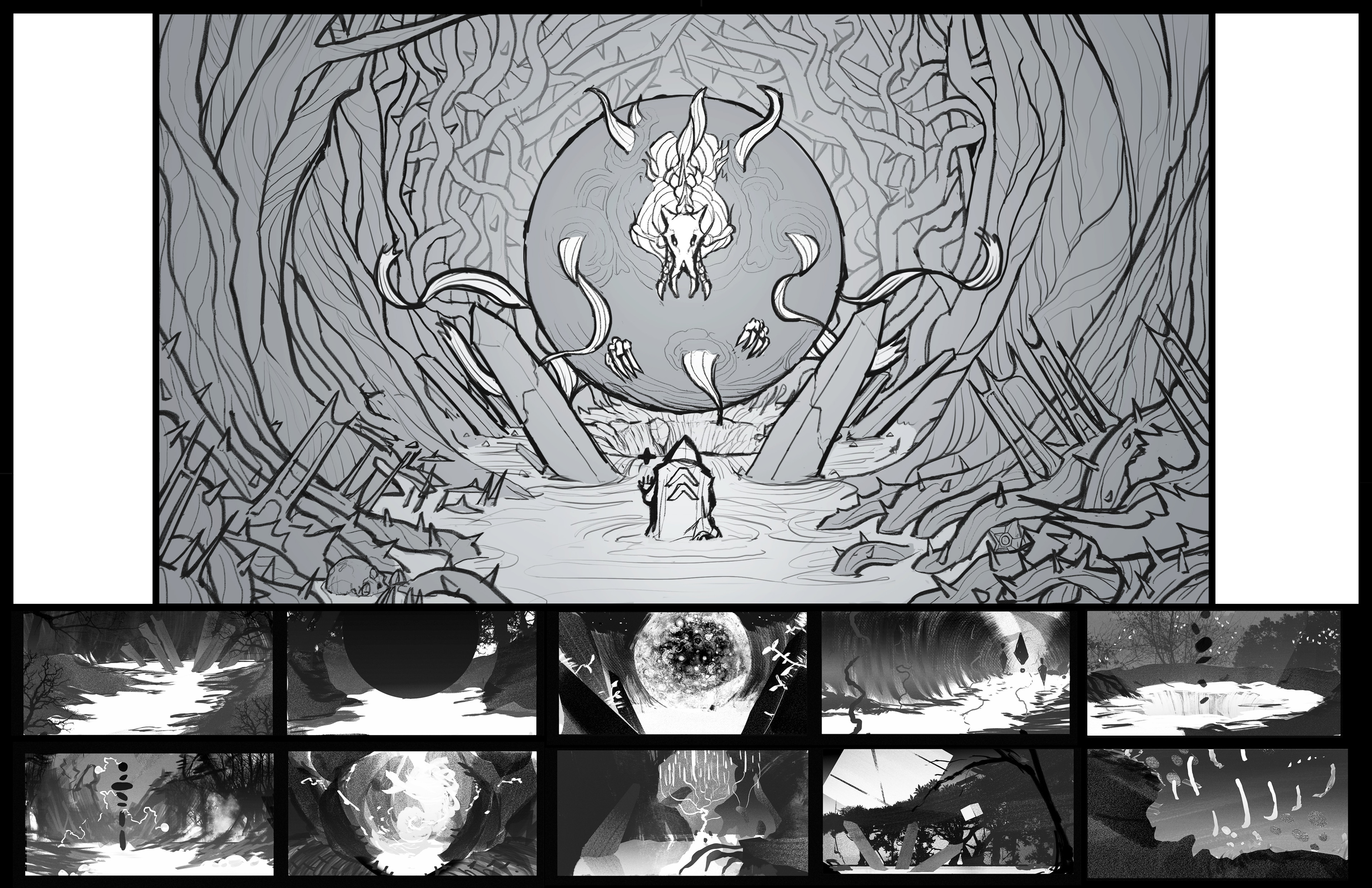 Ahamkara - Dark Forest Environment