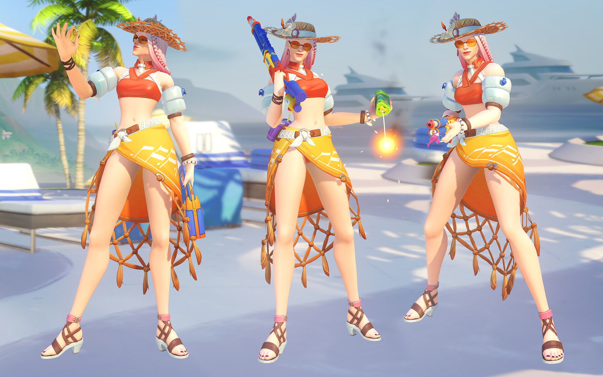 ArtStation Poolside Ashe Legendary Skin