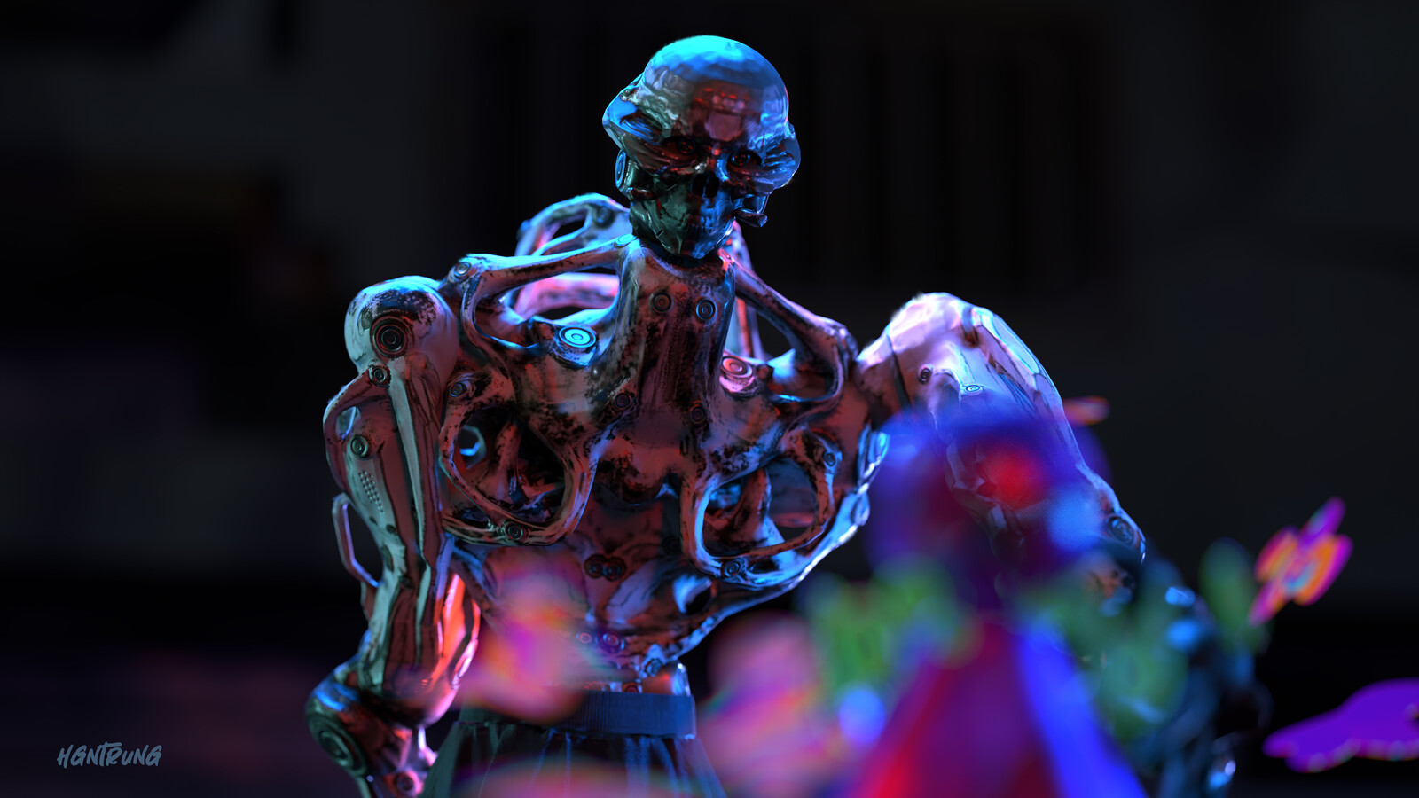 Keyframe concept -Shaman Meet Spirit. 