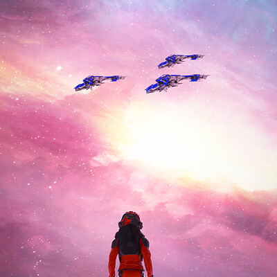 Artstation Fly Me To The Moon