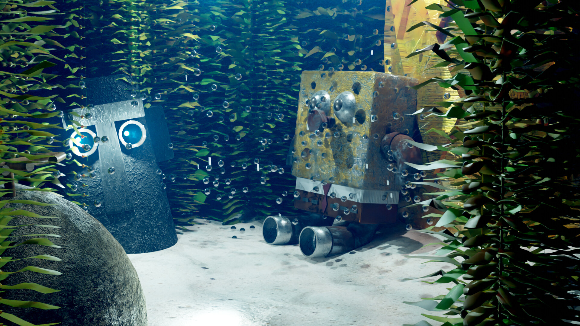 ArtStation - Who Lives In Rust Under The Sea