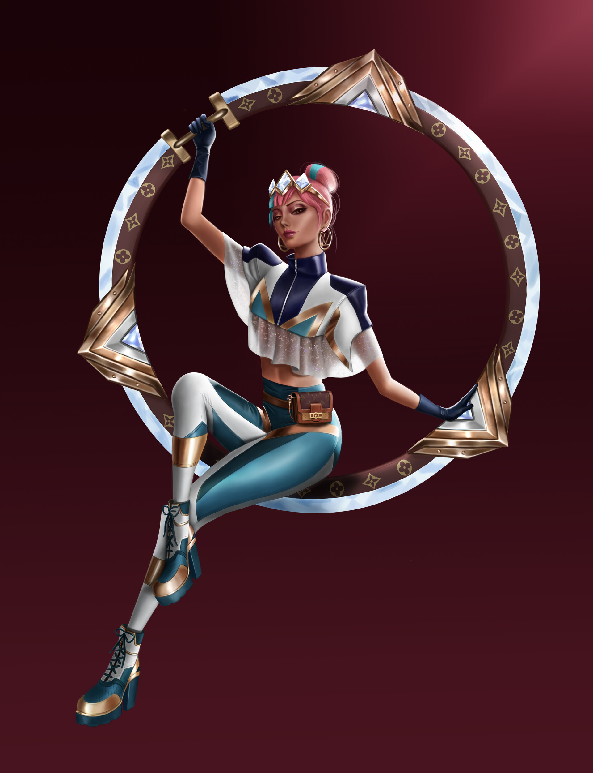 Riot Games Skin Lv Lol Senna Louis Vuitton League Of Legends Riot