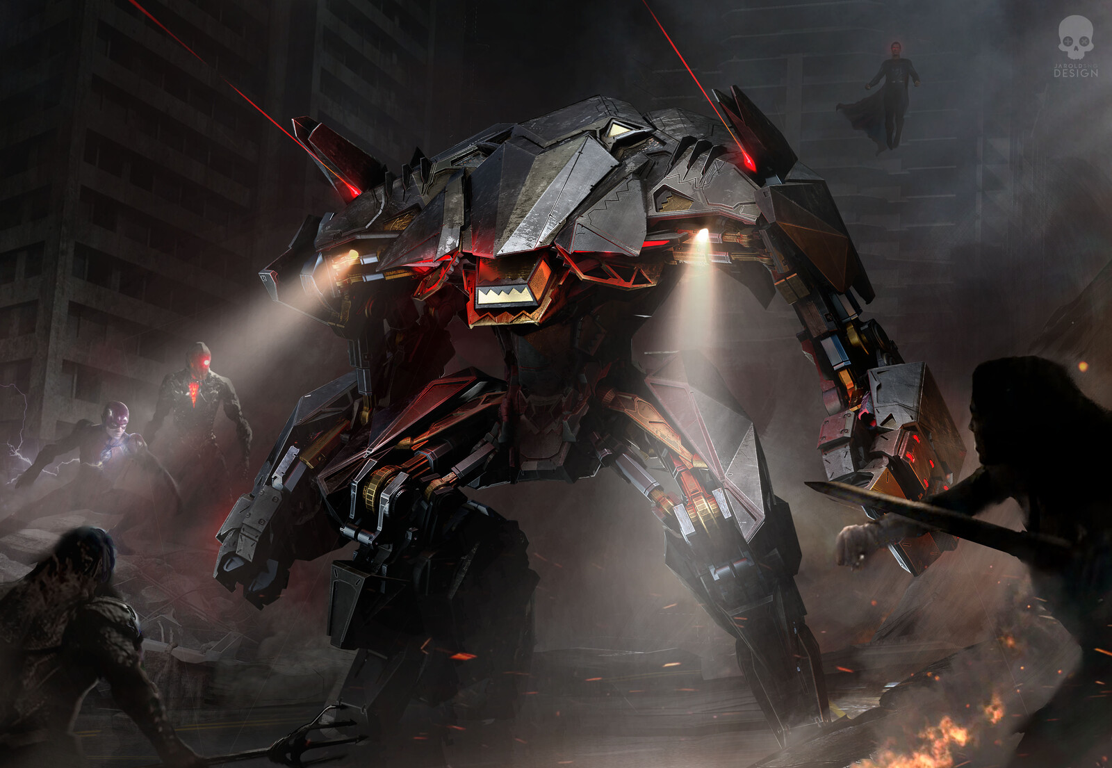 FENRIR: Justice League Buster Concept