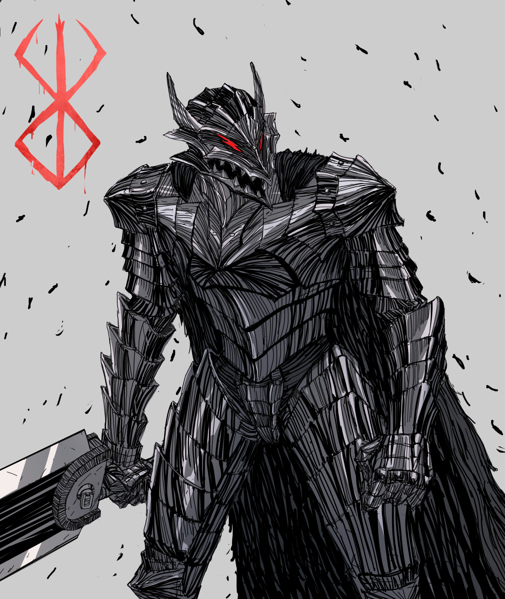 ArtStation Berserk Black Swordsman