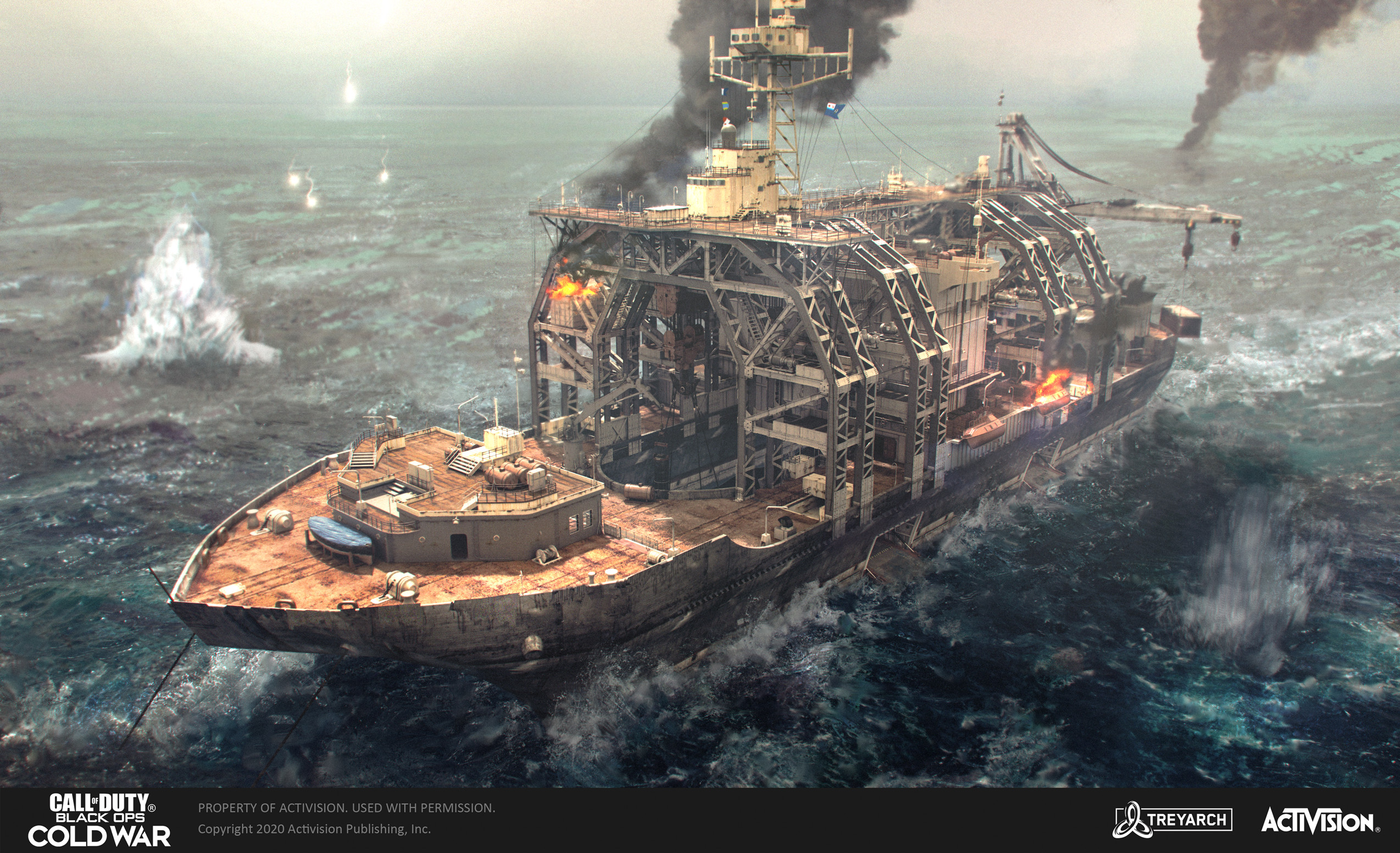 Sam J Chon - Call of Duty: Black Ops Cold War Multiplayer Map: Armada