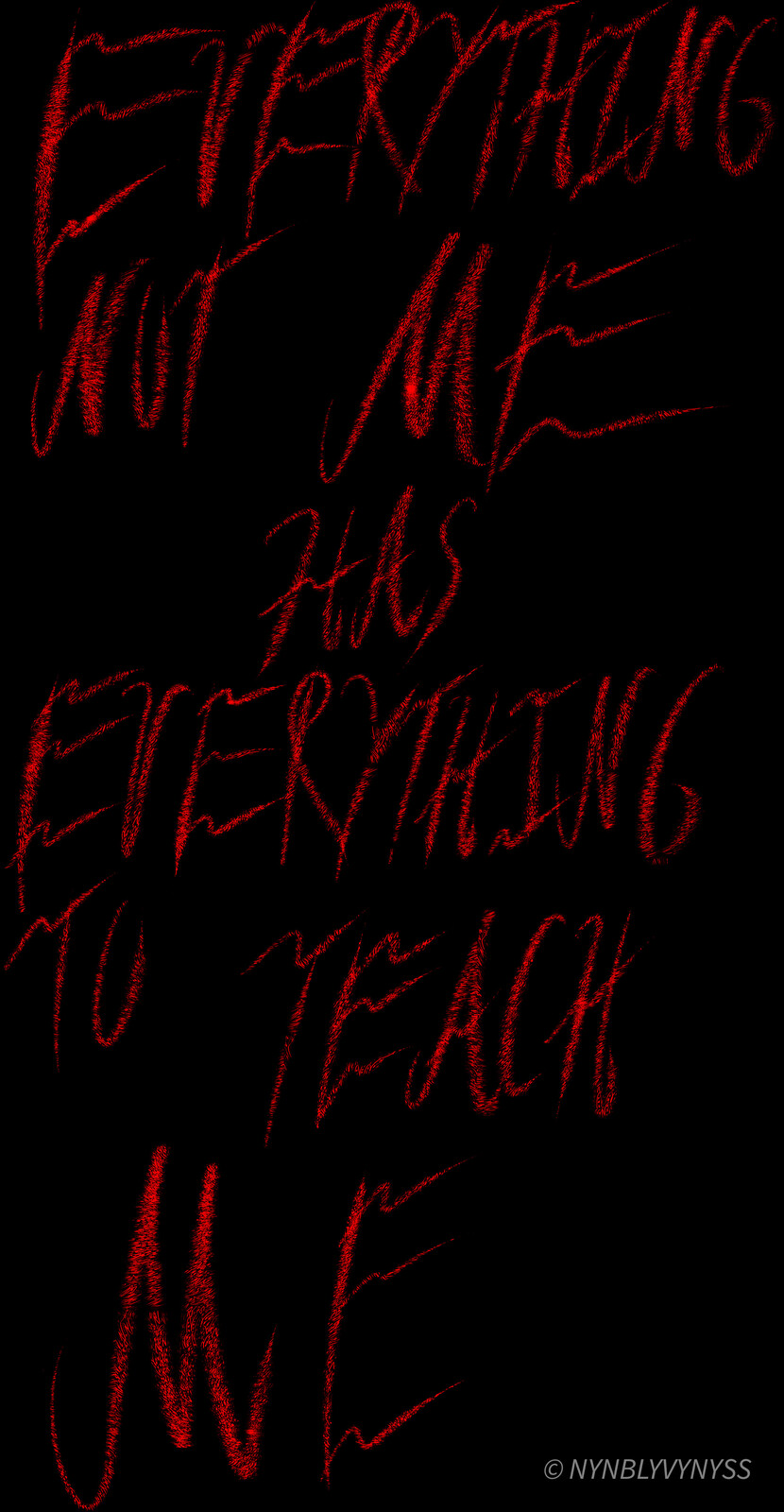 EVERYTHING NOT ME