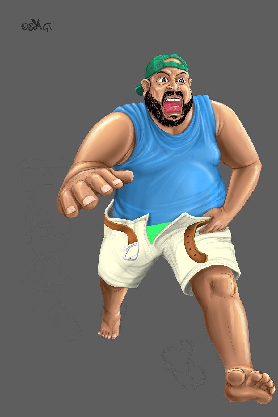 OSAGi 兔 "Snake in the Commode" (Dilon De Silva)