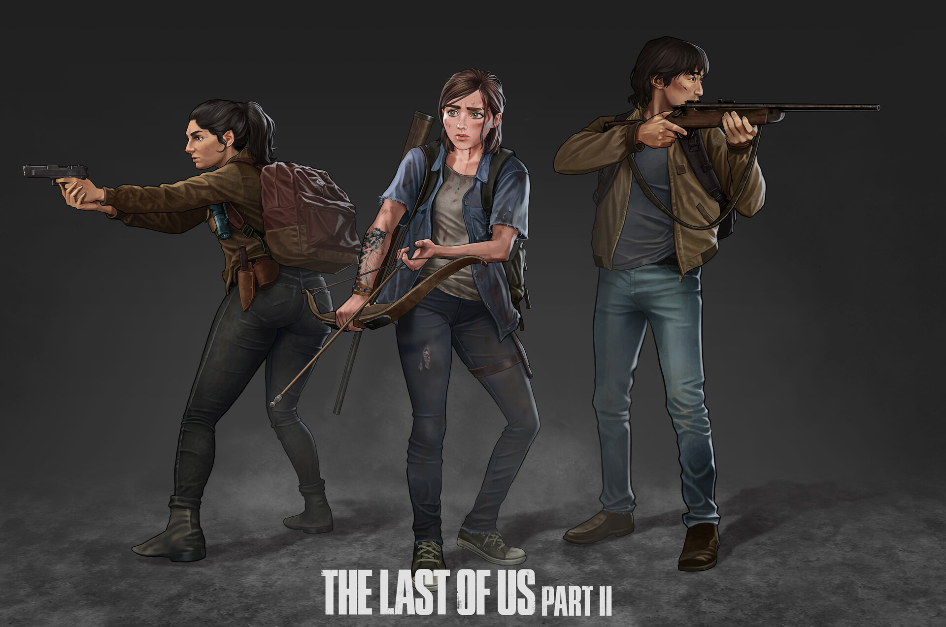 The Last Of Us Part II  The last of us, Video game fan art