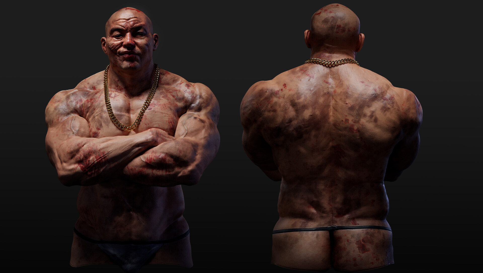 Jie Ren - 刚砍完人的日本黑社会老大