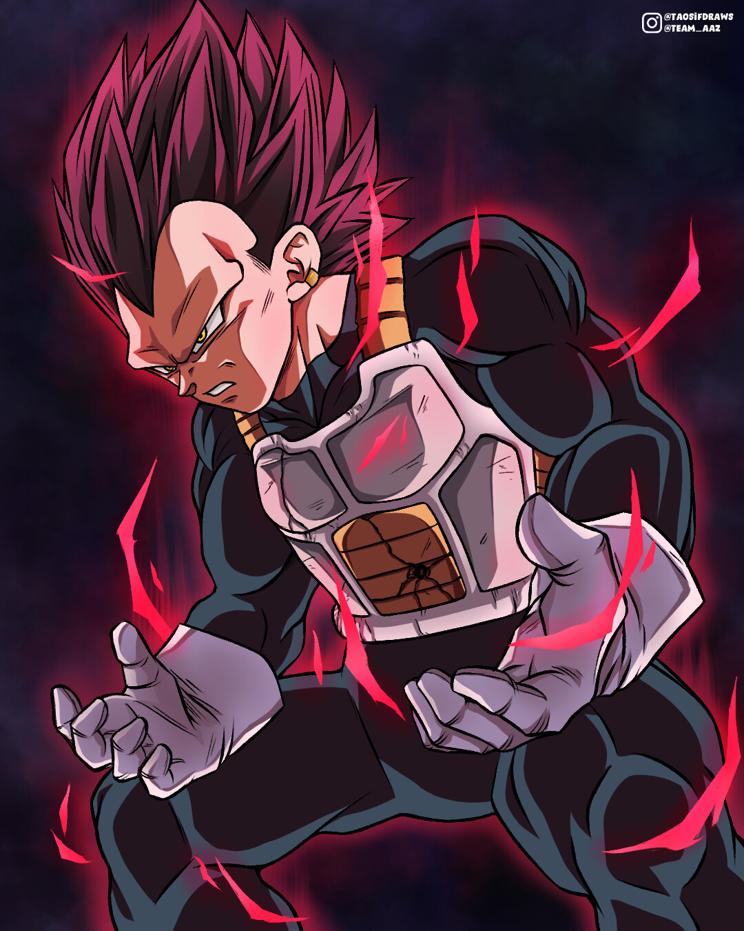 ArtStation - Vegeta Hakaishin