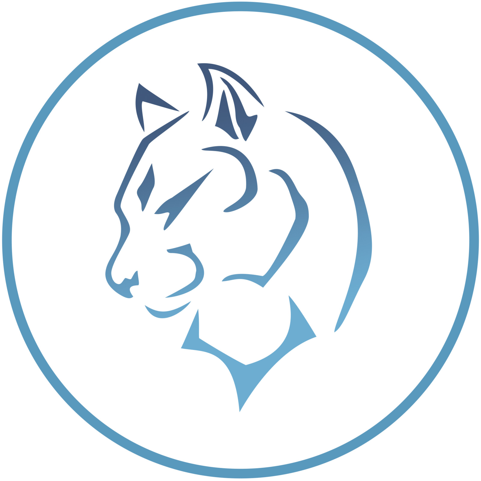 Knulfo Twitch (&amp; Discord) Icon (Blue with Transparency