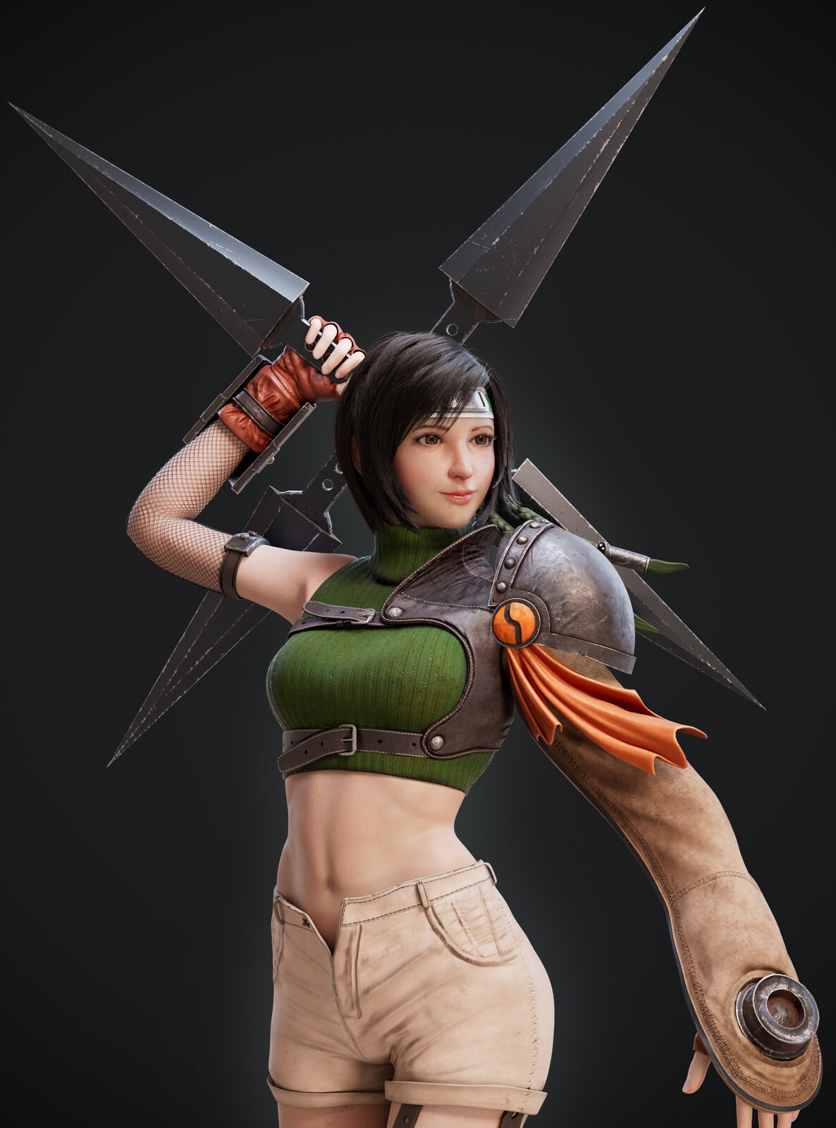 Top Close-up Render