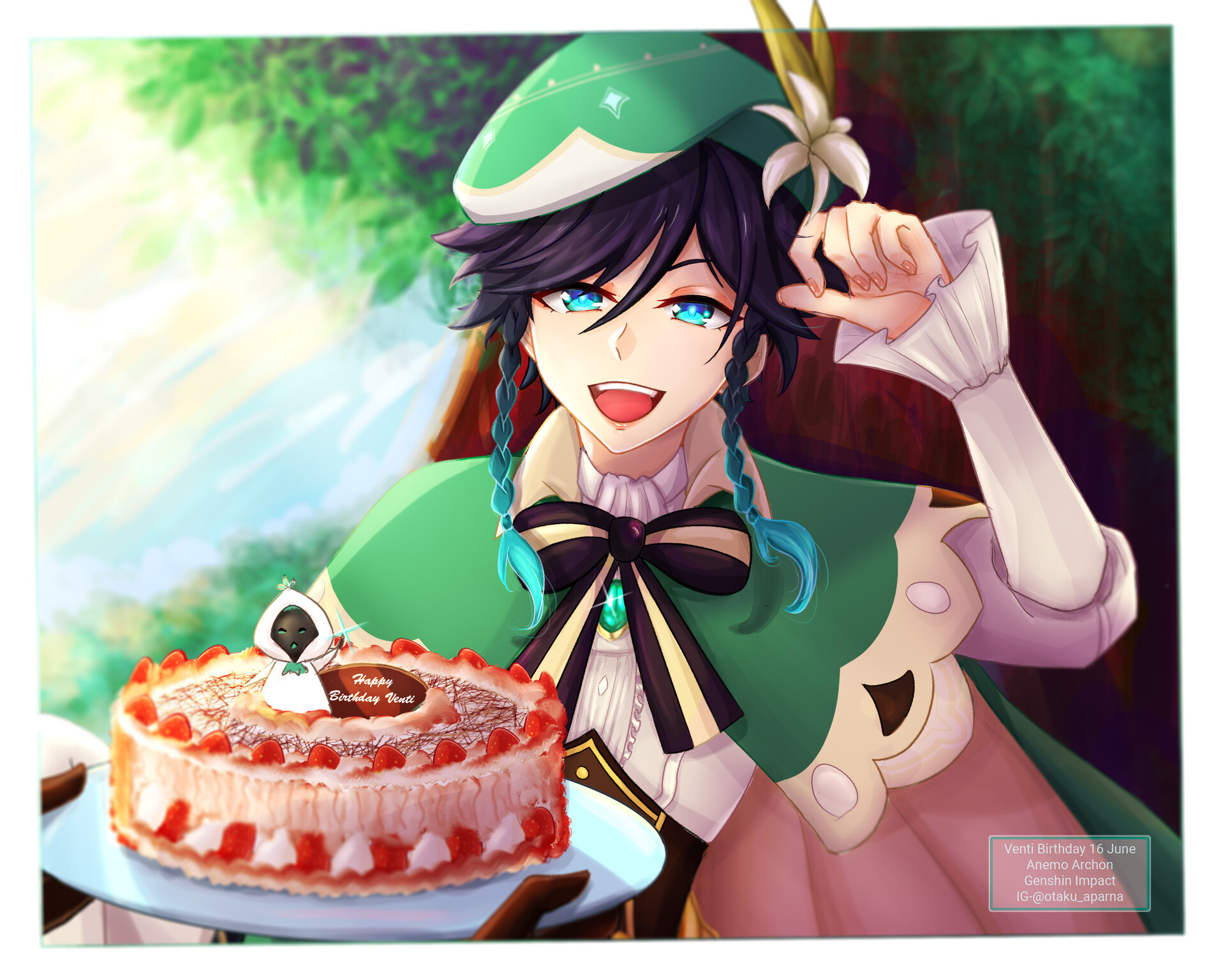 ArtStation VENTI fanart