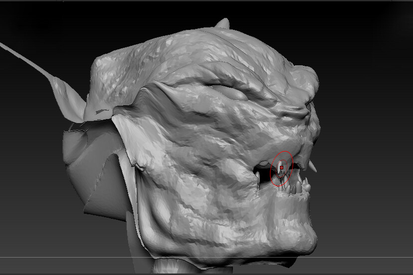 ArtStation Test for ghostbusters demon 3