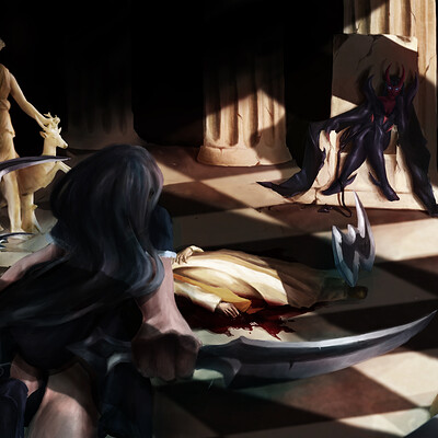 Scoutsart on X: Malenia the Severed #art #ELDENRING #malenia