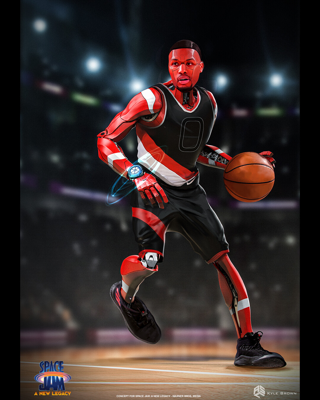 Kyle Brown - Space Jam A New Legacy- Chronos Goon Squad Designs