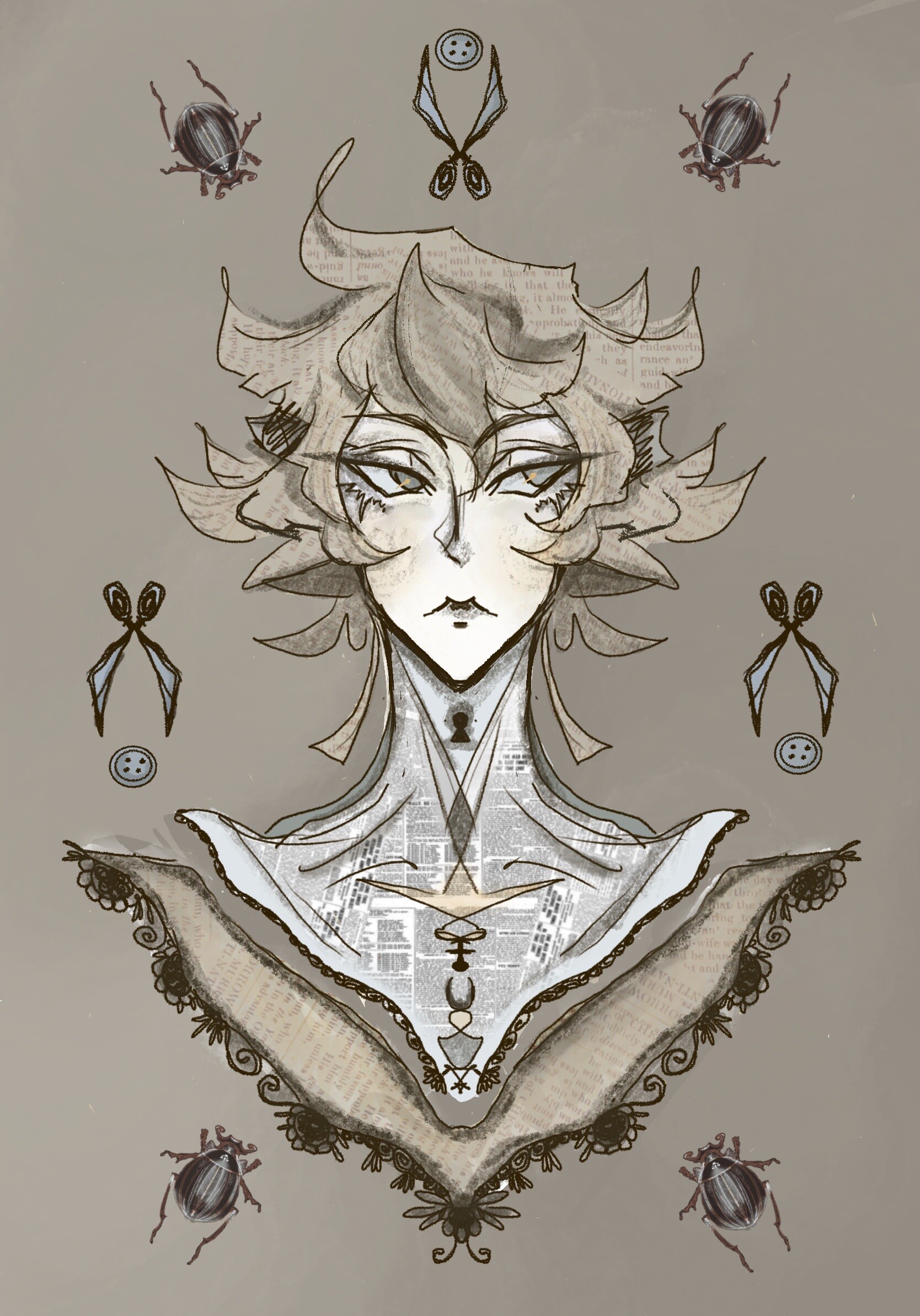 ArtStation bugs_and_buttoned_scissors