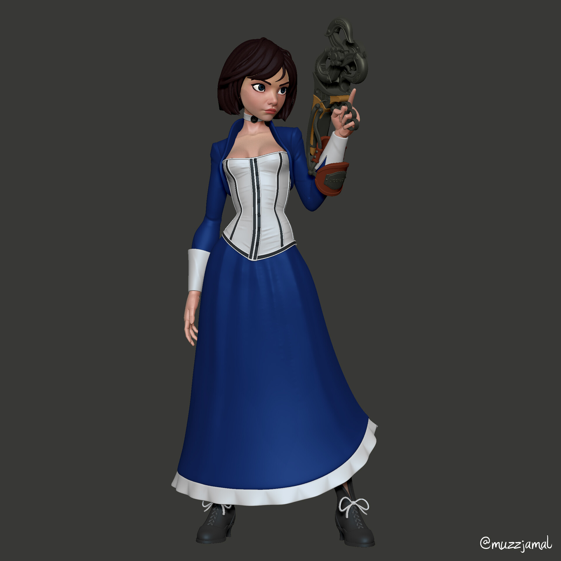 Elizabeth BioShock Infinite - 3D model by trolosqlfod (@trolosqlfod)  [4fa0032]
