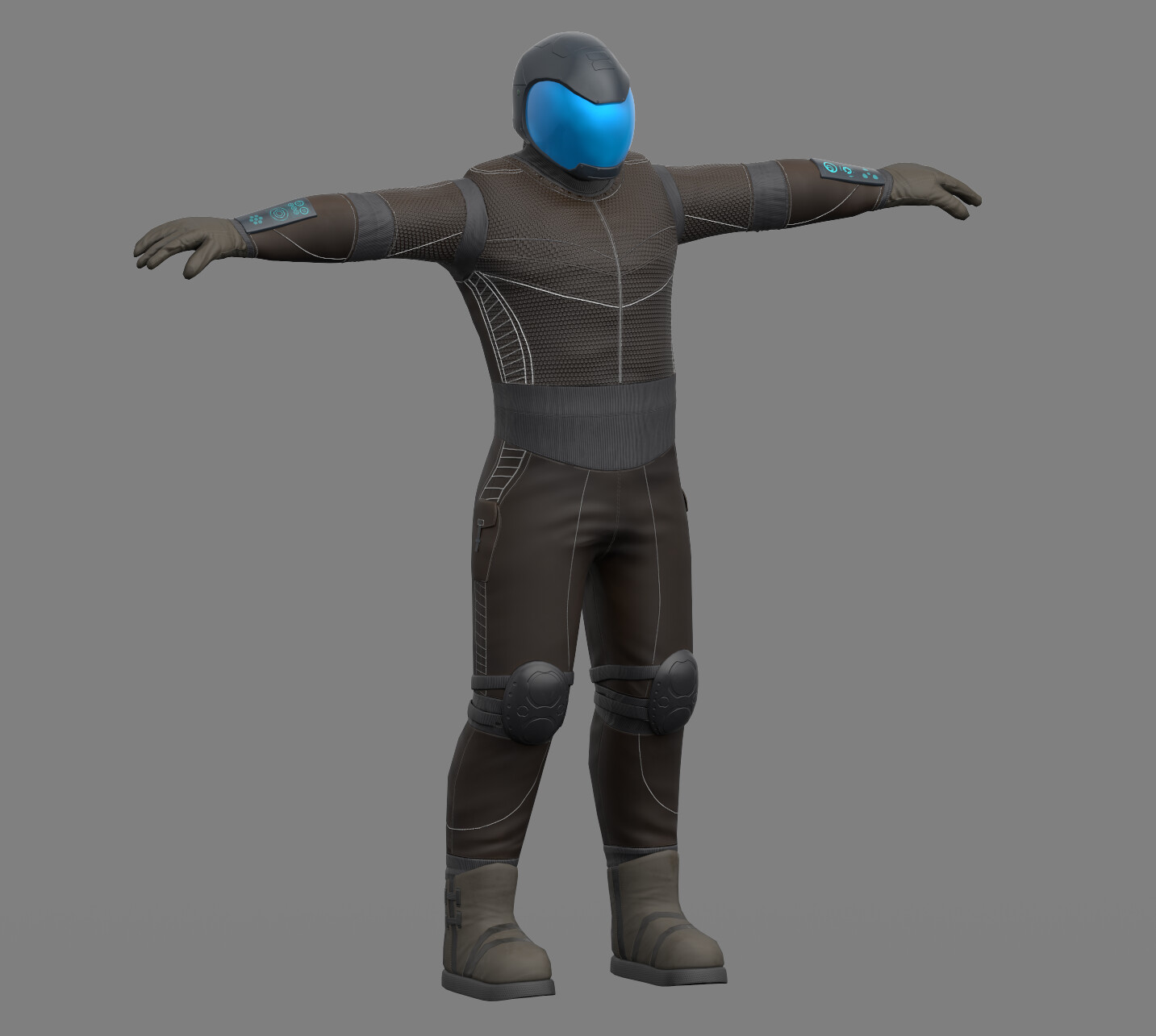 Space Delivery Character Model
32k tris, 4x4k texture maps