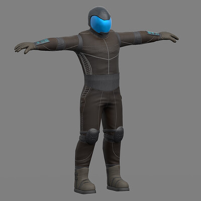 Space Delivery Character Model