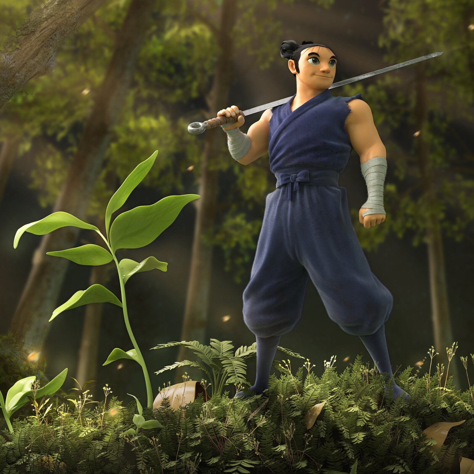 character art based on concept by Ryan Lang