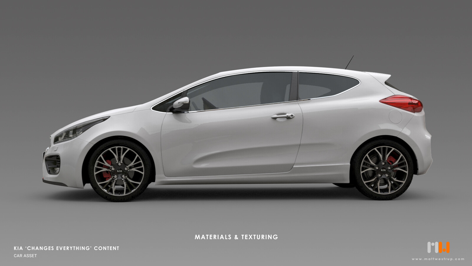 Role: Director, Modelling , Texturing, Lighting, Animation, Compositing.
(Car is client's CAD model with modified geometry)