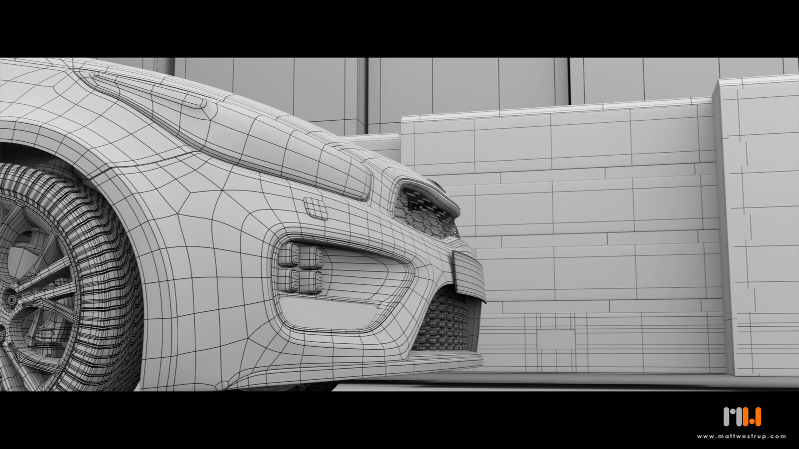 Role: Director, Modelling , Texturing, Lighting, Animation, Compositing.
(Car is client's CAD model with modified geometry)
