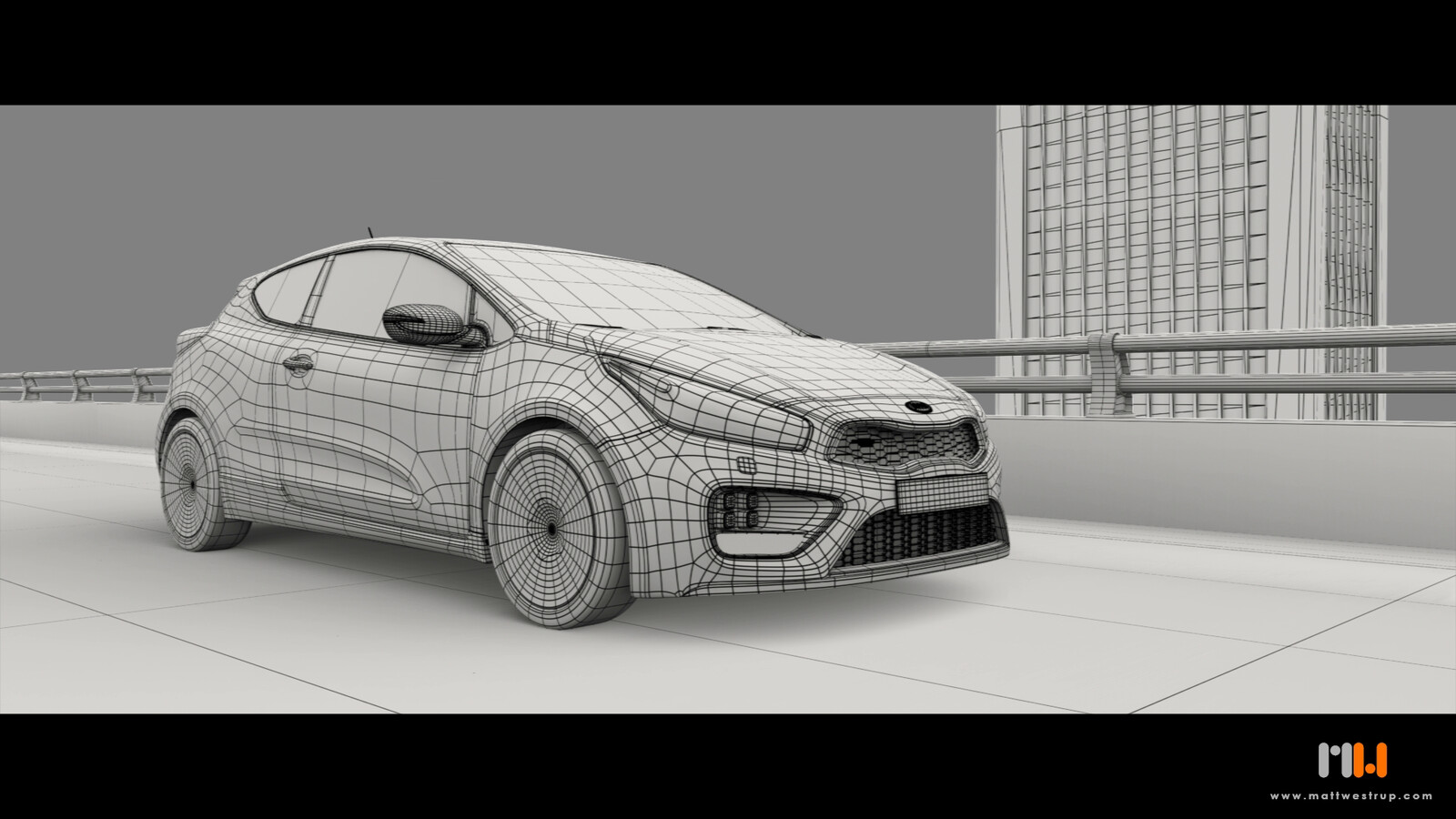 Role: Director, Modelling , Texturing, Lighting, Animation, Compositing.
(Car is client's CAD model with modified geometry)