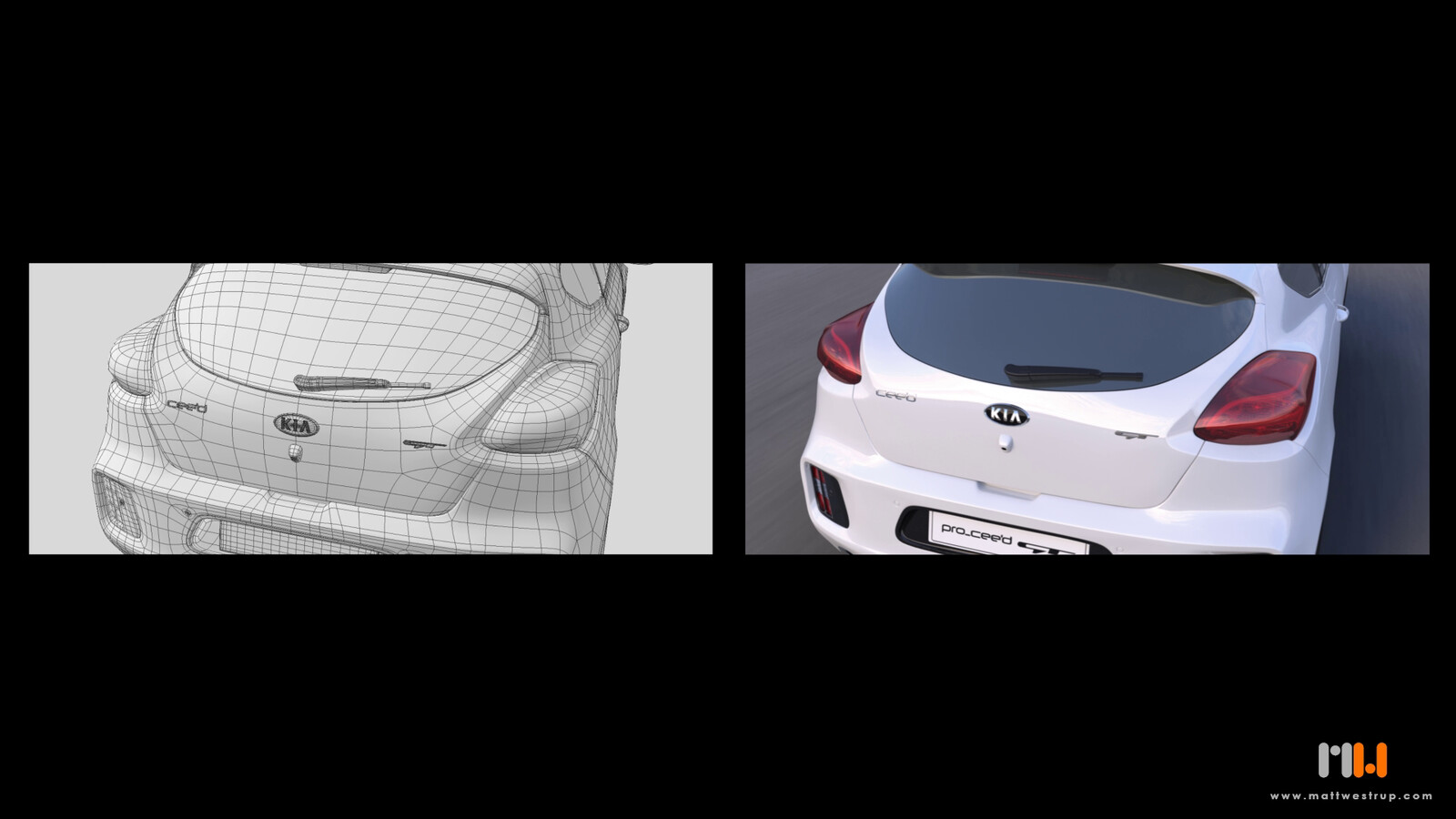 Role: Director, Modelling , Texturing, Lighting, Animation, Compositing.
(Car is client's CAD model with modified geometry)
HDRI courtesy of Stu Rowbottom
