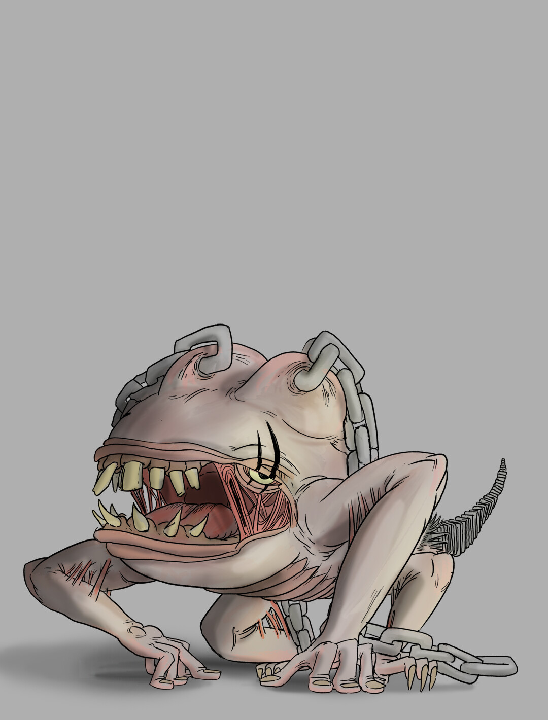 Antagonist drawing/render.