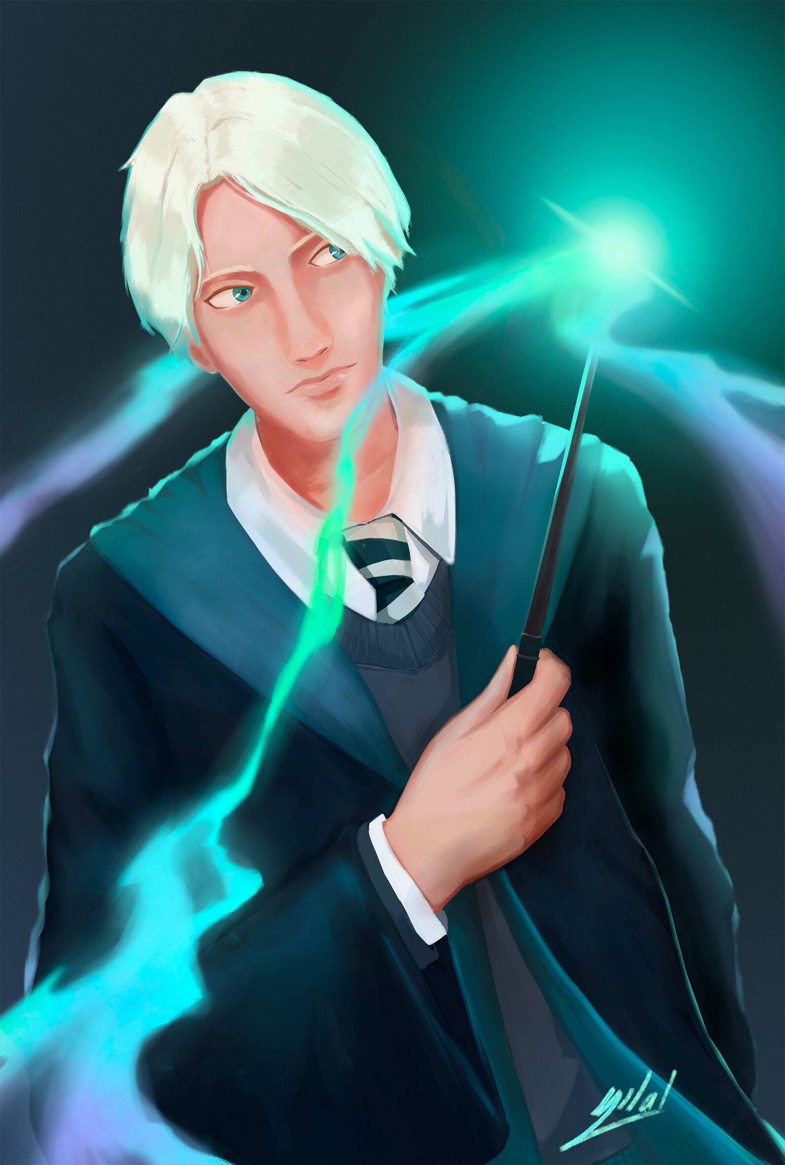 ArtStation - Draco Malfoy Fan Art