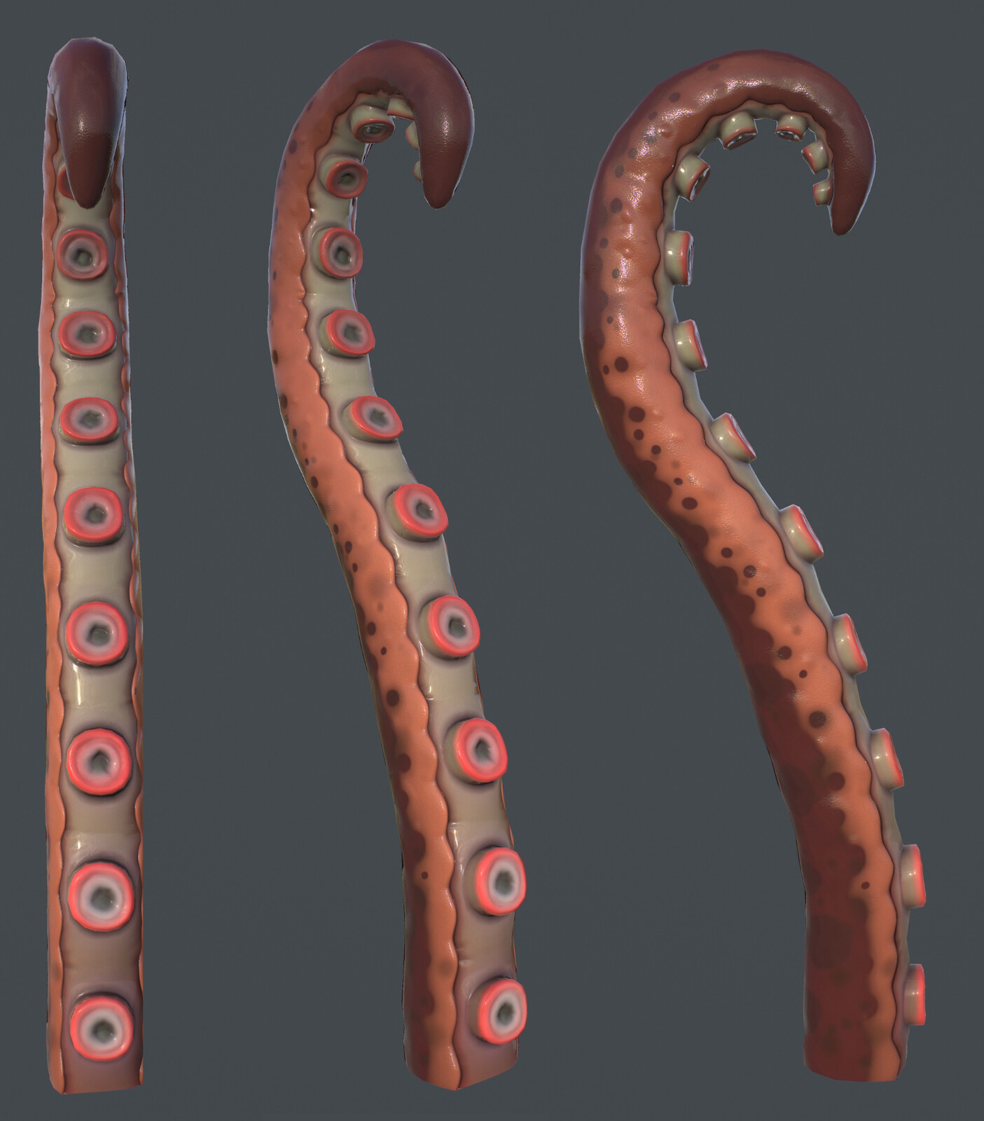 Tentacle Textured Model