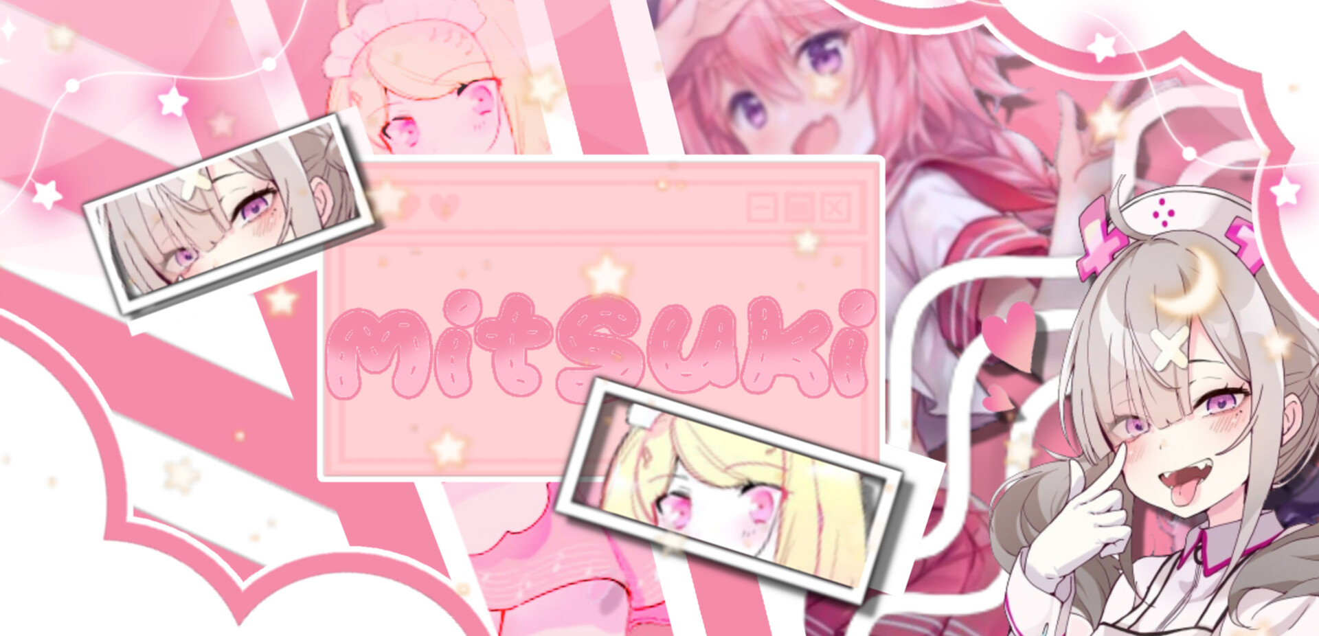 Pastel Pink Anime - Animated Discord Banner