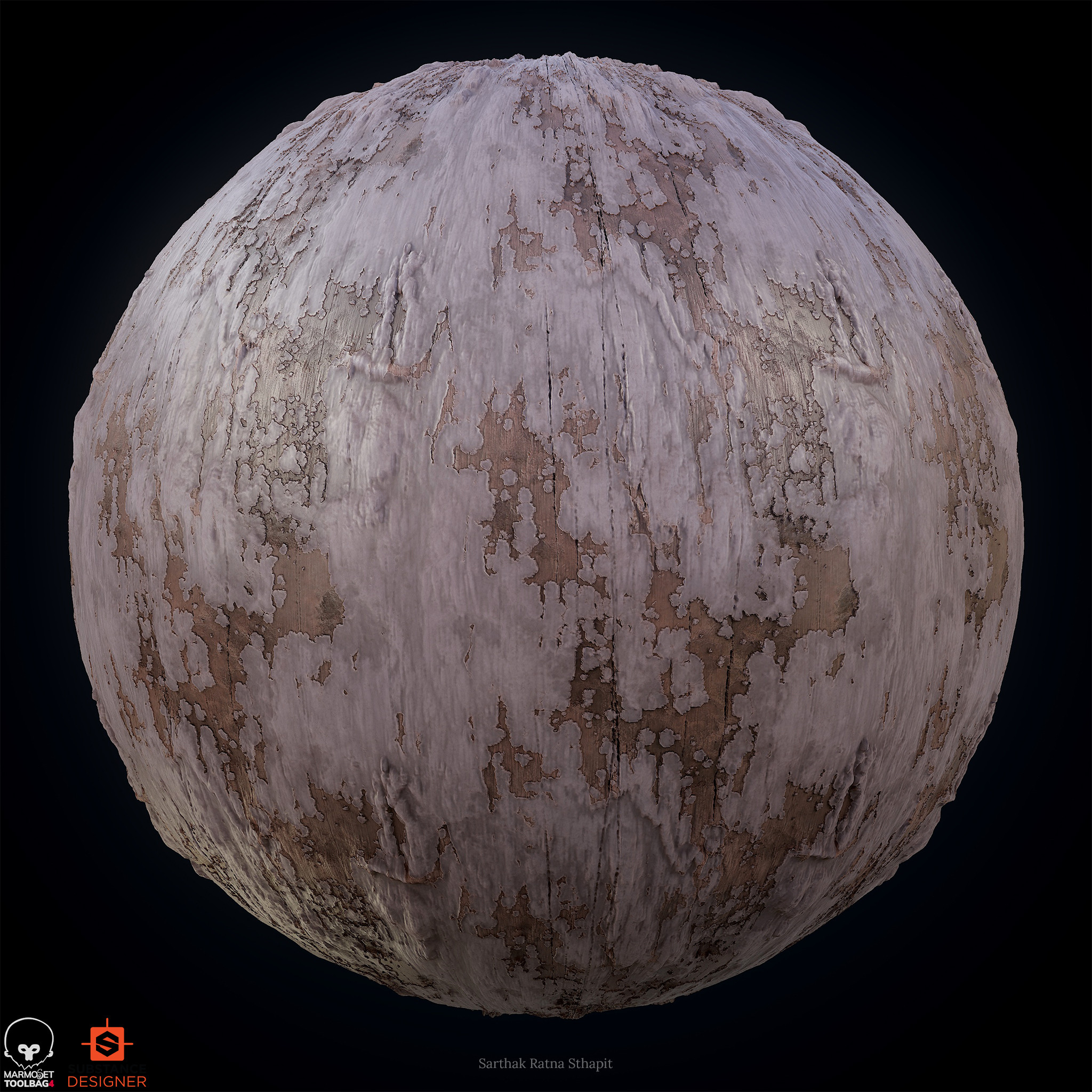 Chipped wood